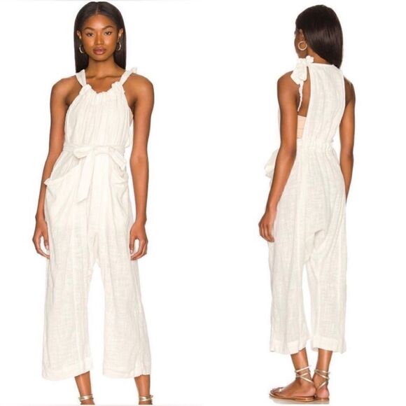 Free People NWT Henriette One Piece Jumpsuit
Ivory Small - Picture 1 of 12